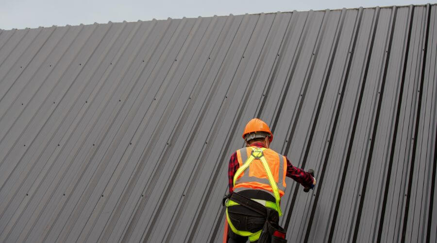 Professional metal roof installation services in Barlow, KY
